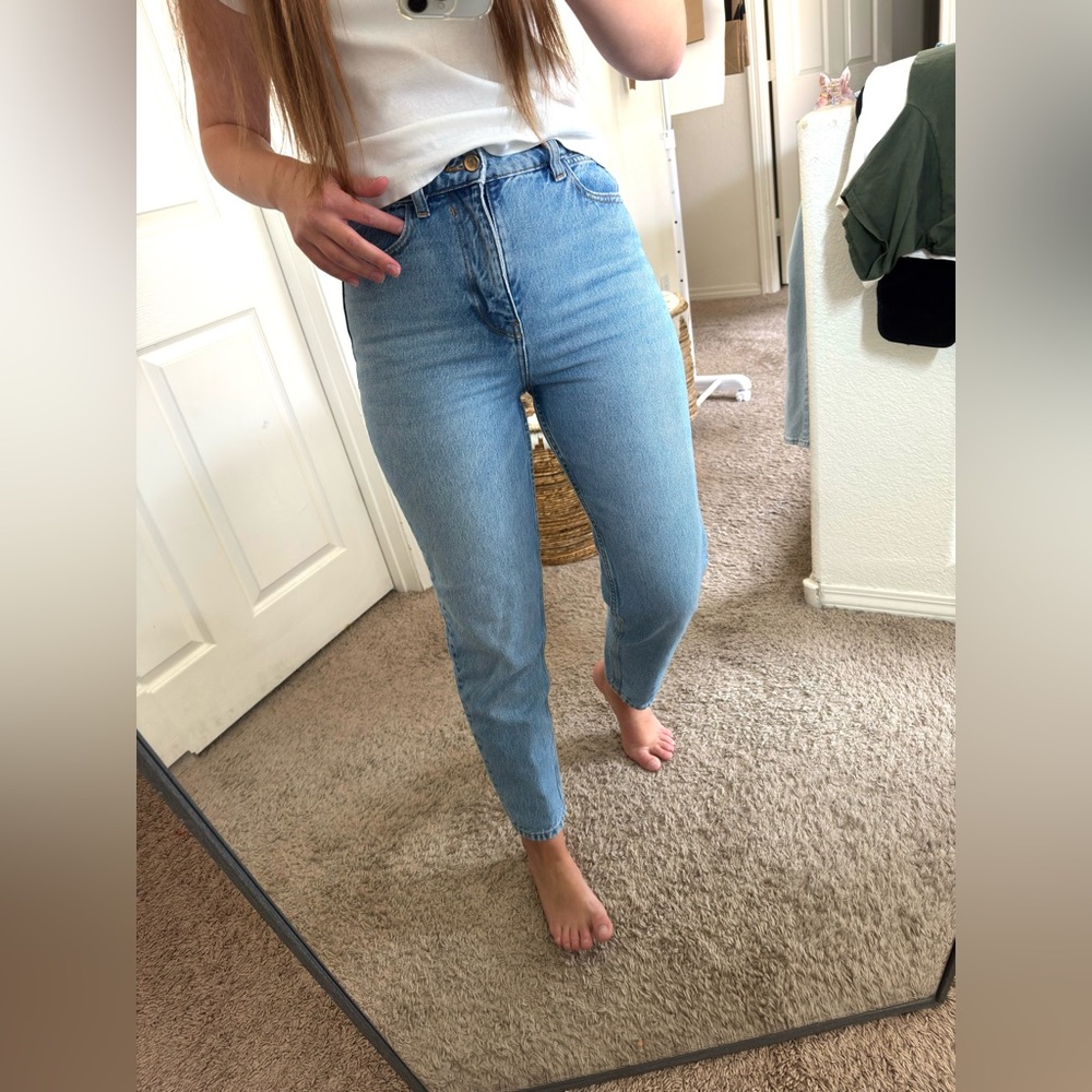 HIGH WAIST - MOM LEG - ANKLE LENGTH - COMFORT